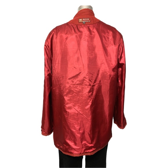 * NEW * Gorgeous  Unisex Embroidery Cheongsam Chinese jacket Size XL - Picture 12 of 16